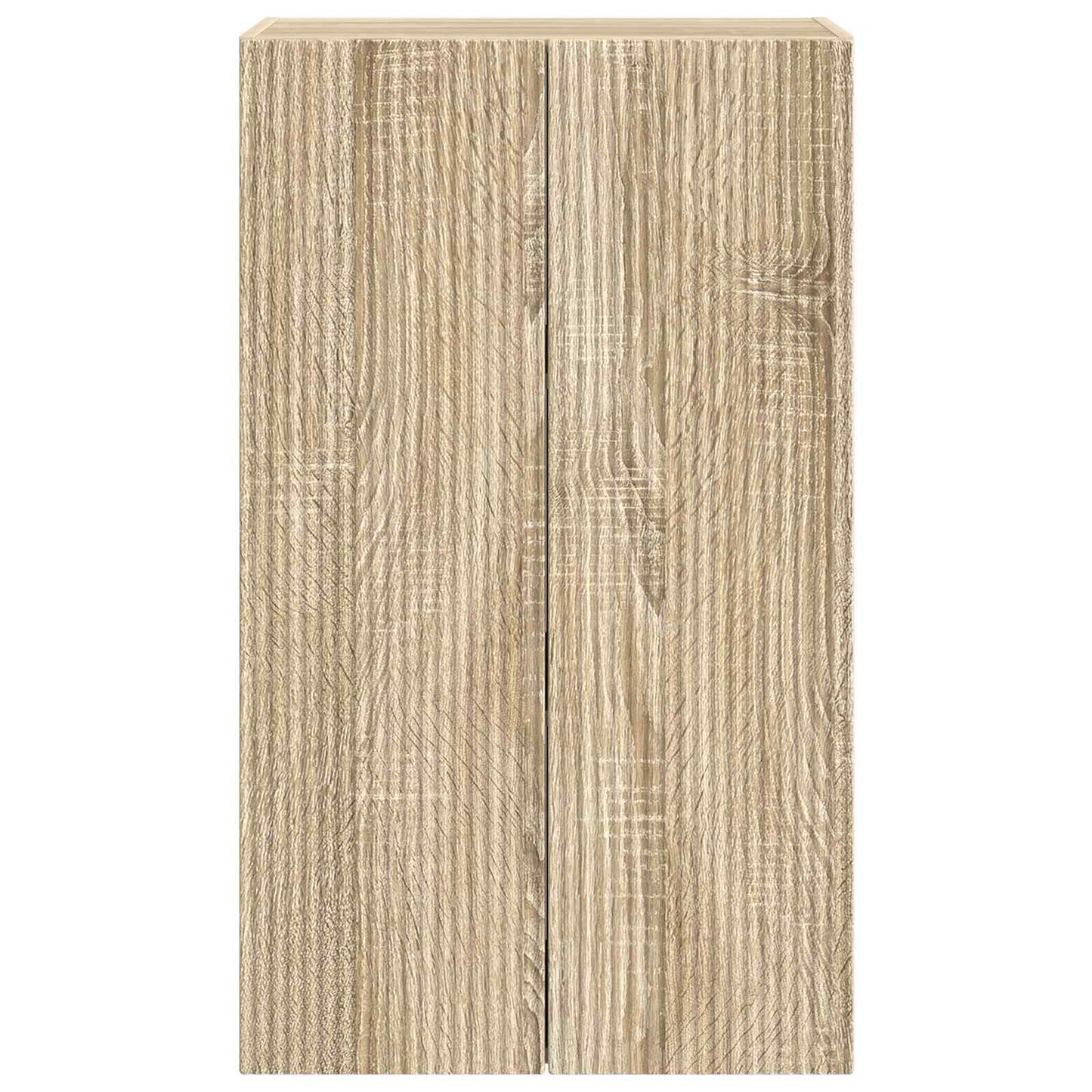 vidaXL TV Wall Cabinet Sonoma Oak 59.5 x 31 x 100 cm Engineered Wood