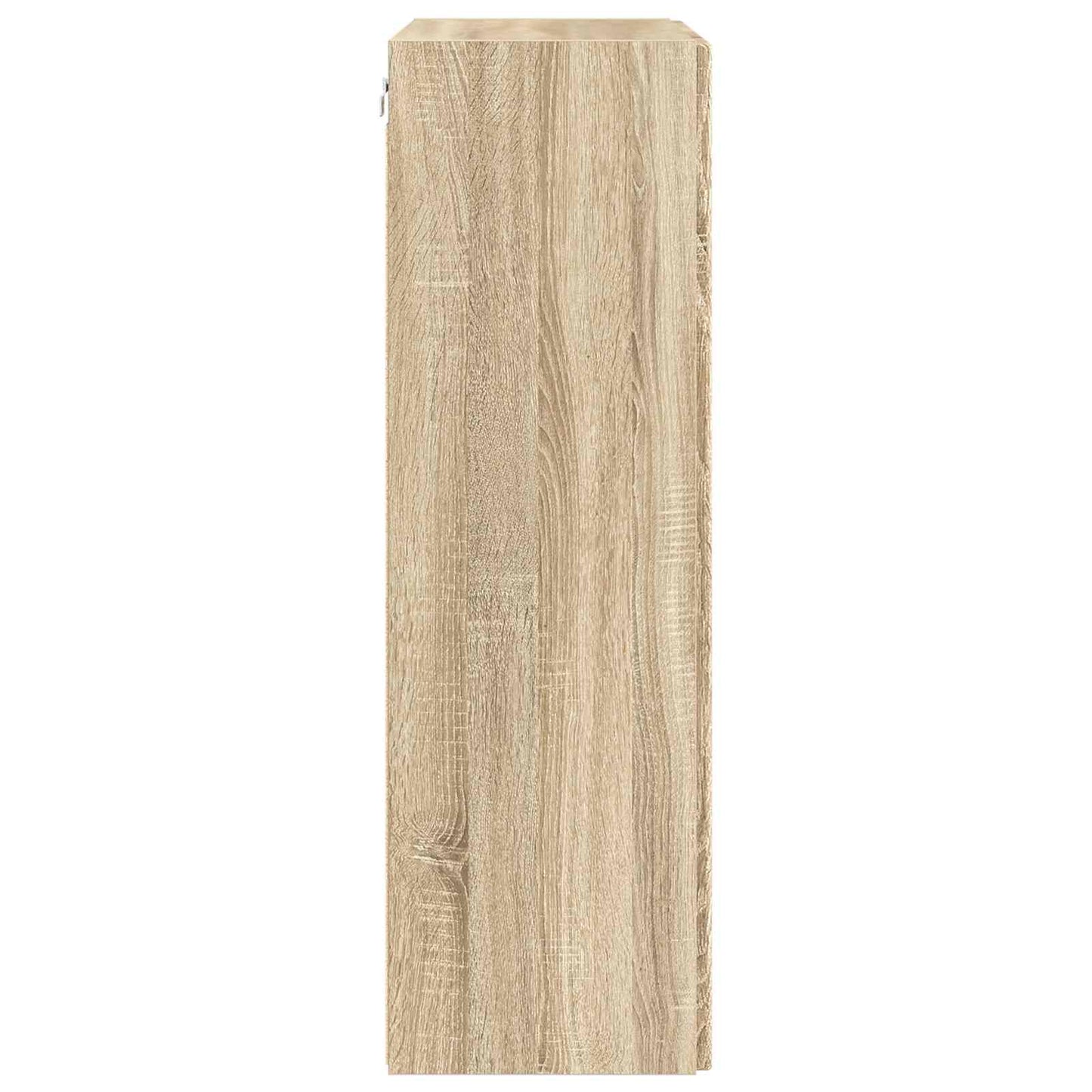vidaXL TV Wall Cabinet Sonoma Oak 59.5 x 31 x 100 cm Engineered Wood