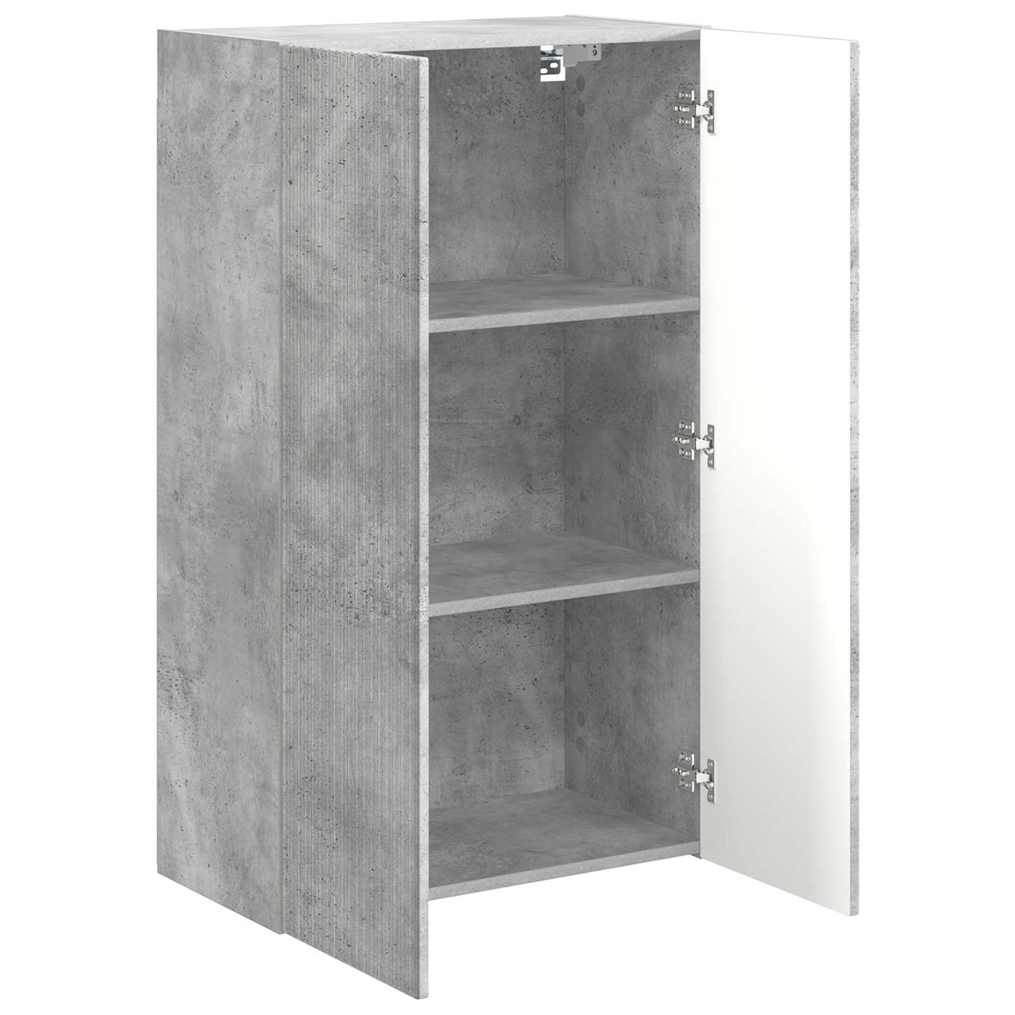 vidaXL TV Wall Cabinet Wall-mounted Concrete Grey 59.5 x 31 x 100 cm