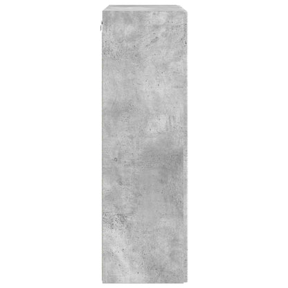 vidaXL TV Wall Cabinet Wall-mounted Concrete Grey 59.5 x 31 x 100 cm