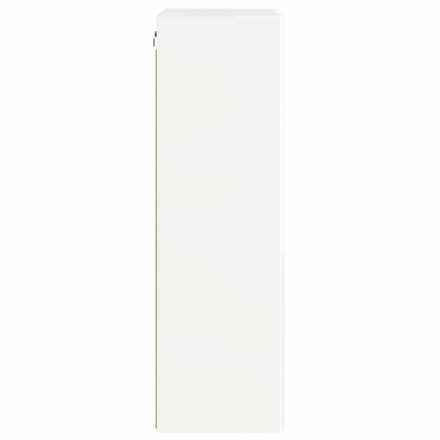 vidaXL TV Wall Cabinet 59.5 x 31 x 100 cm High Gloss White