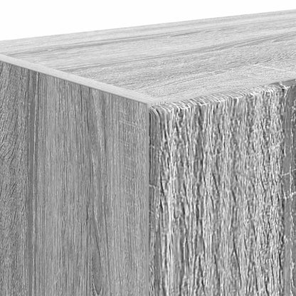 vidaXL TV Wall Cabinet Grey Sonoma 59.5 x 31 x 100 cm Engineered Wood