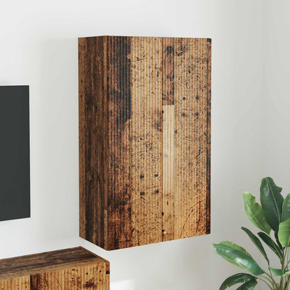 vidaXL TV Wall Cabinet Old Wood 59.5 x 31 x 100 cm Engineered Wood