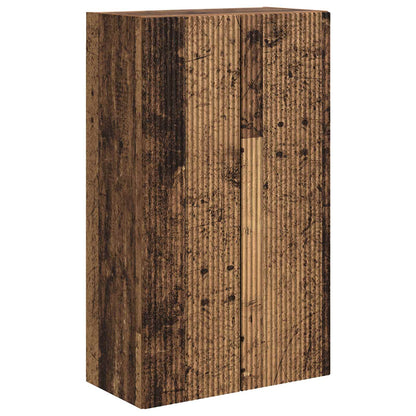 vidaXL TV Wall Cabinet Old Wood 59.5 x 31 x 100 cm Engineered Wood