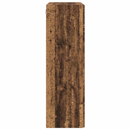 vidaXL TV Wall Cabinet Old Wood 59.5 x 31 x 100 cm Engineered Wood