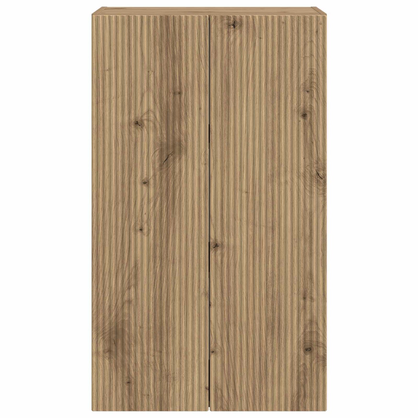 vidaXL TV Wall Cabinet Artisan Oak 59.5 x 31 x 100 cm Engineered Wood