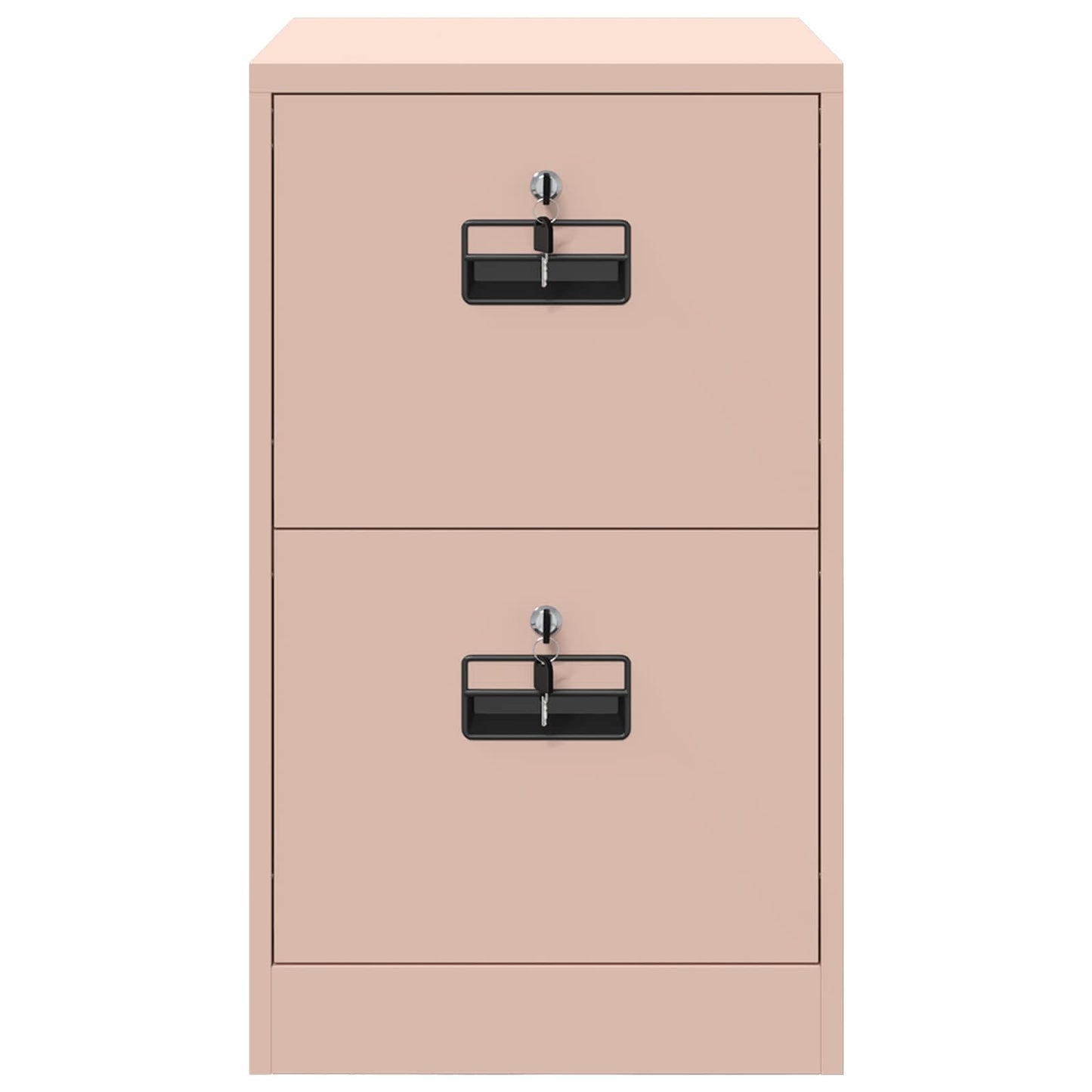 vidaXL File Cabinet Geometric Pink 44 x 50 x 74.5 cm Cold-Rolled Steel