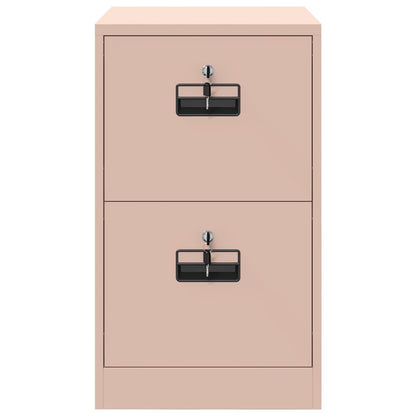 vidaXL File Cabinet Geometric Pink 44 x 50 x 74.5 cm Cold-Rolled Steel