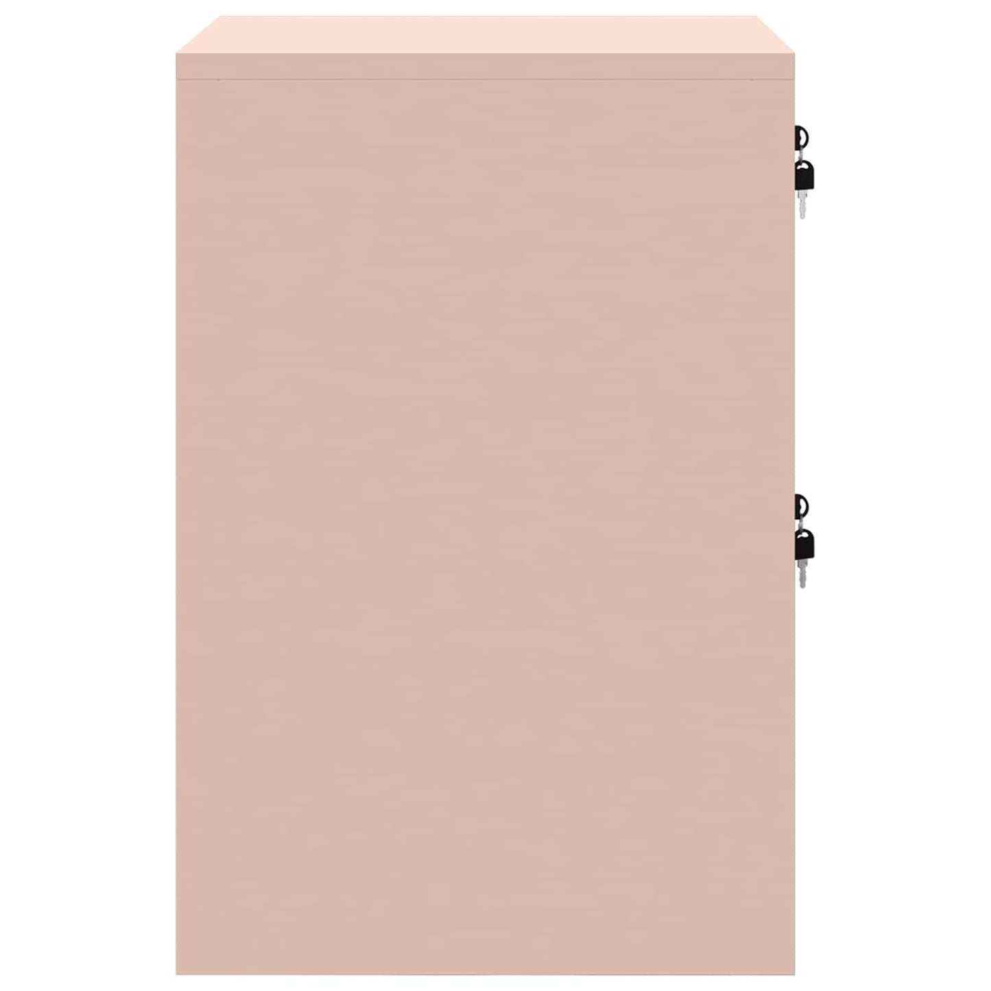 vidaXL File Cabinet Geometric Pink 44 x 50 x 74.5 cm Cold-Rolled Steel