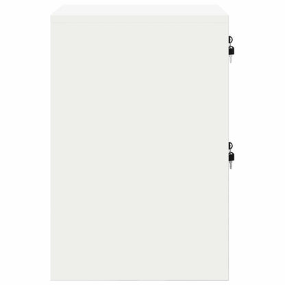 vidaXL File Cabinet White 44 x 50 x 74.5 cm Cold-Rolled Steel
