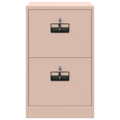 vidaXL File Cabinet Pink 45.5 x 42 x 74.5 cm Cold-Rolled Steel