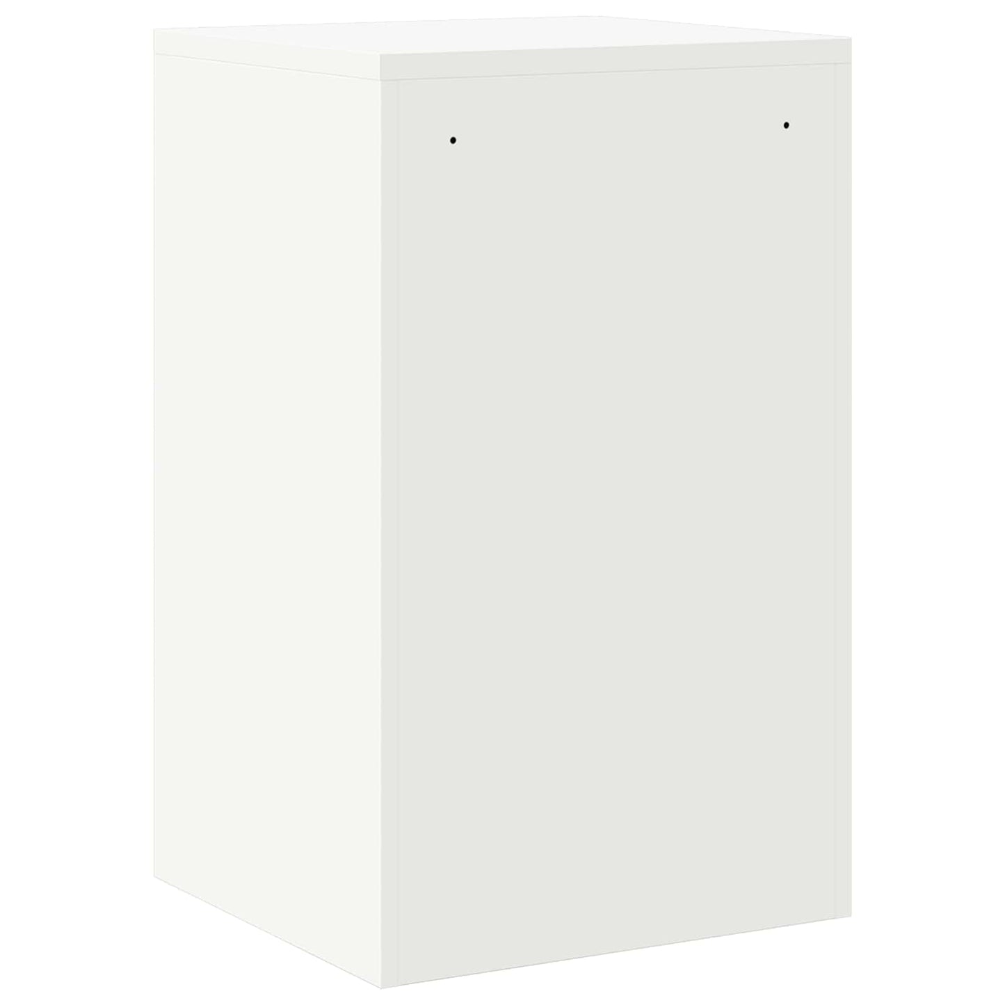 vidaXL File Cabinet White 45.5 x 42 x 74.5 cm Cold-Rolled Steel