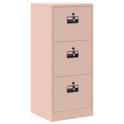 vidaXL File Cabinet Pink 45.5 x 42 x 106.5 cm Cold-Rolled Steel