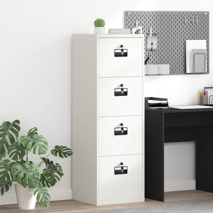 vidaXL File Cabinet Anthracite 45.5 x 42 x 106.5 cm Cold-Rolled Steel