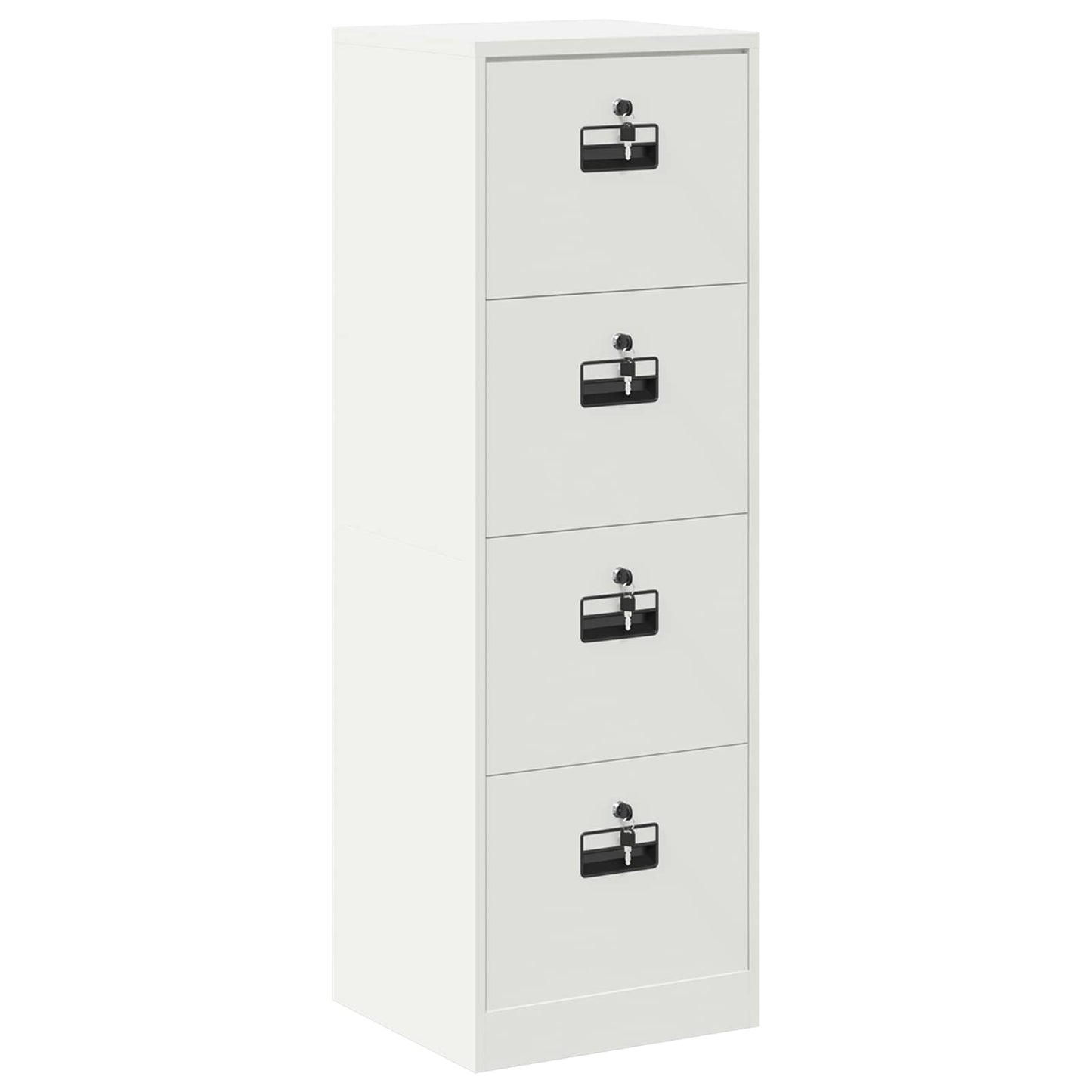 vidaXL File Cabinet Anthracite 45.5 x 42 x 106.5 cm Cold-Rolled Steel