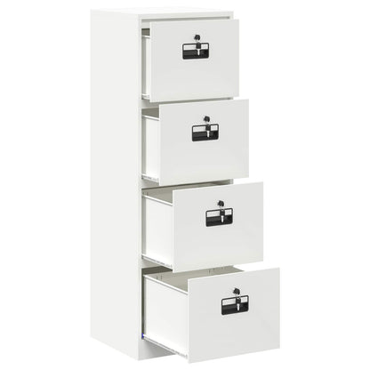 vidaXL File Cabinet Anthracite 45.5 x 42 x 106.5 cm Cold-Rolled Steel