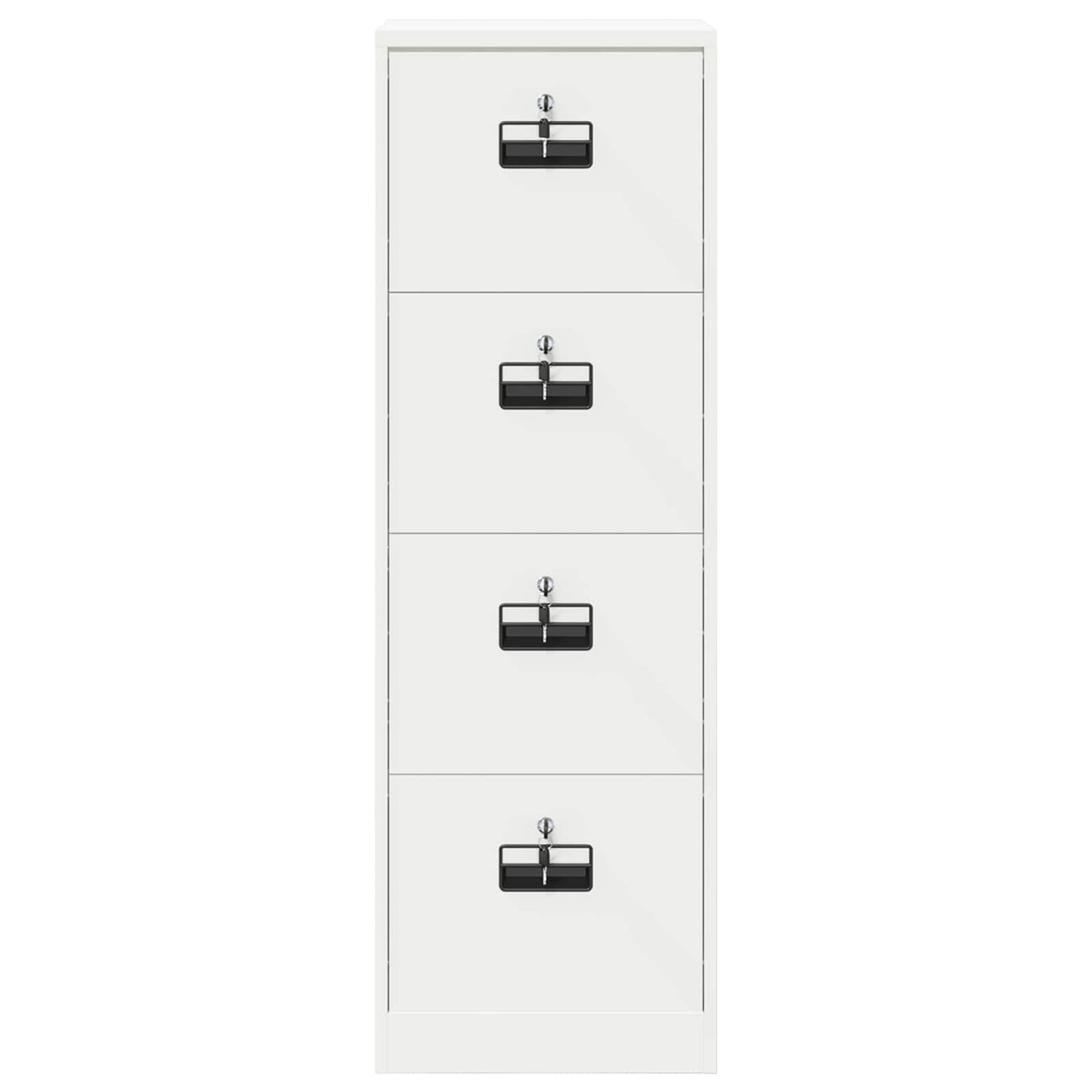 vidaXL File Cabinet Anthracite 45.5 x 42 x 106.5 cm Cold-Rolled Steel