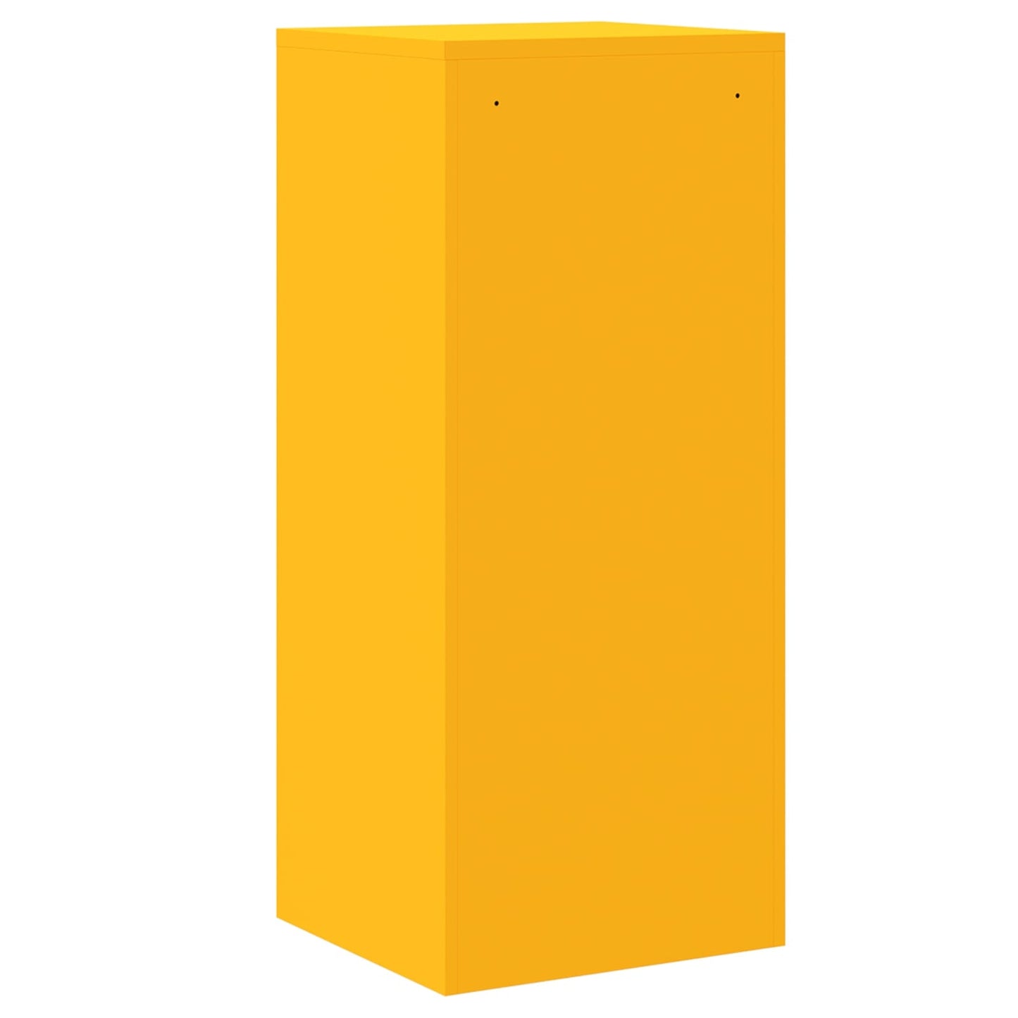 vidaXL File Cabinet with Drawer Mustard Yellow 45.5 x 42 x 106.5 cm