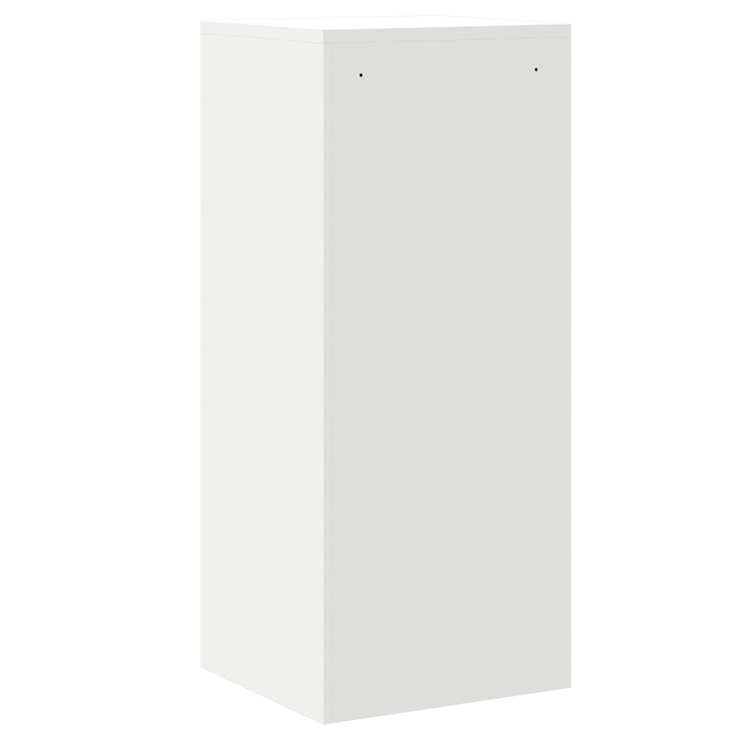 vidaXL File Cabinet White 45.5 x 42 x 106.5 cm Cold-Rolled Steel