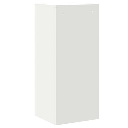 vidaXL File Cabinet White 45.5 x 42 x 106.5 cm Cold-Rolled Steel