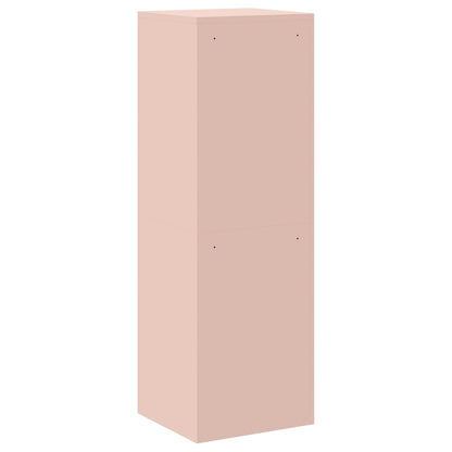 vidaXL File Cabinet Pink 45.5 x 42 x 139 cm Cold-Rolled Steel