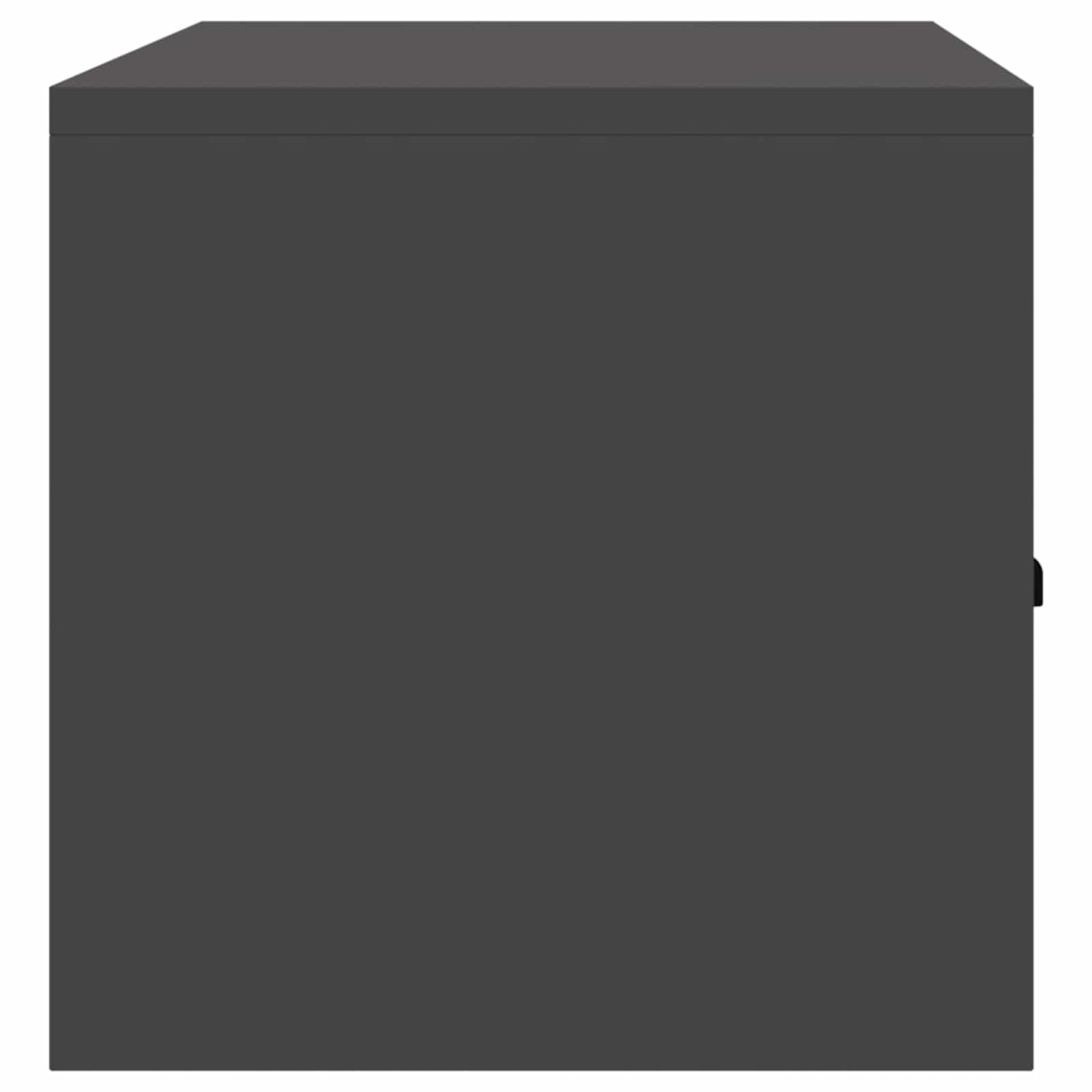 vidaXL Storage Cabinet Black 90 x 40 x 40 cm Steel