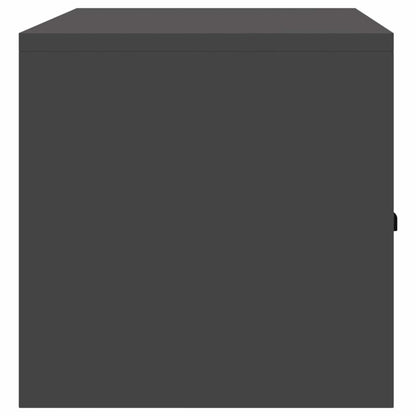 vidaXL Storage Cabinet Black 90 x 40 x 40 cm Steel