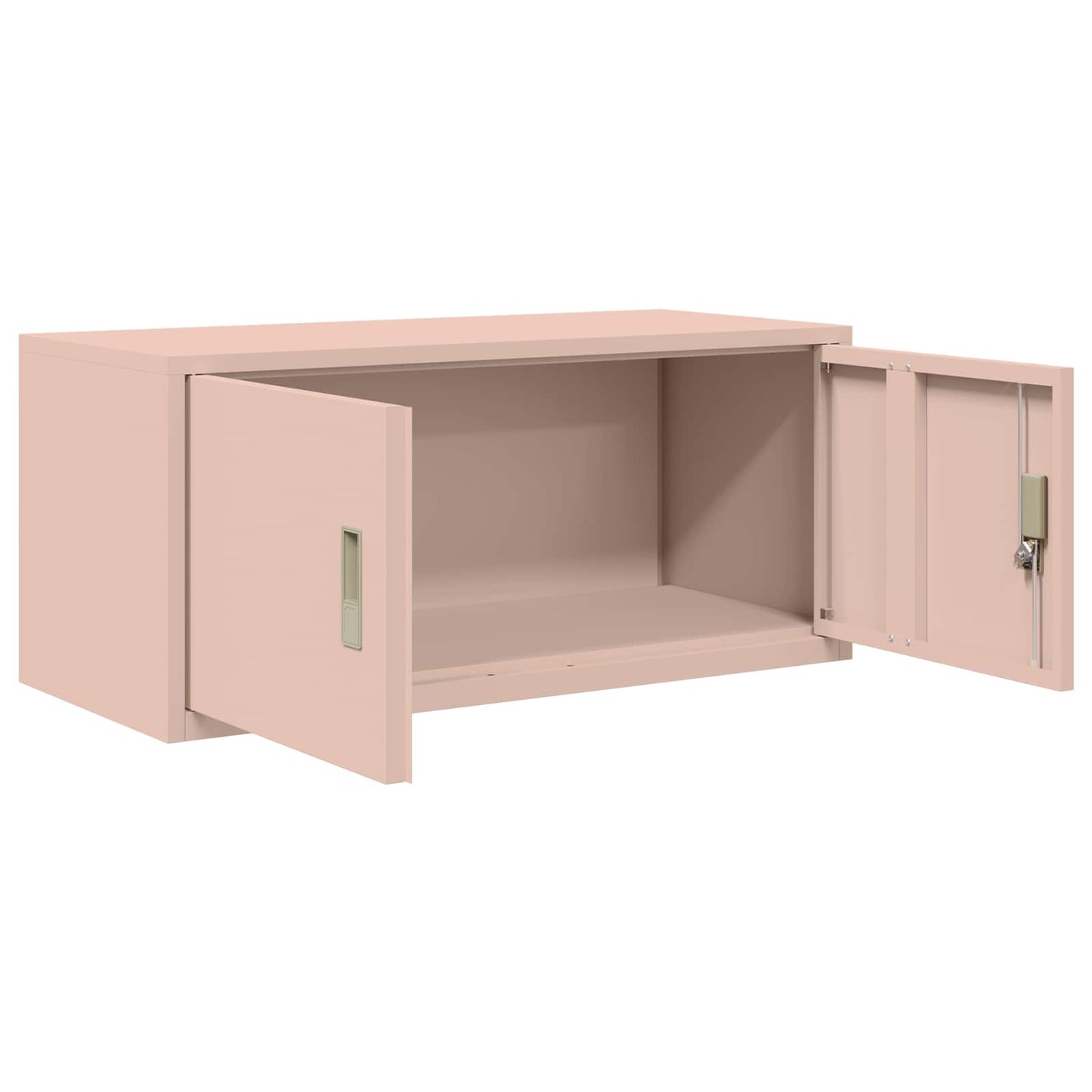 vidaXL Storage Cabinet Pink 90 x 40 x 40 cm Steel