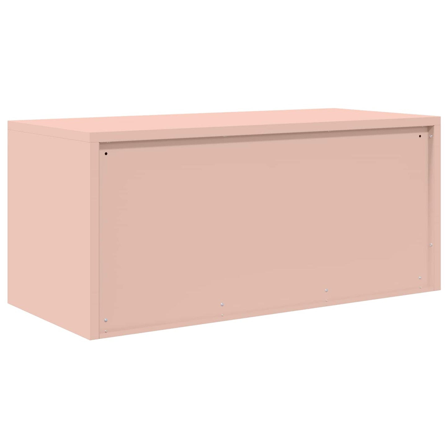 vidaXL Storage Cabinet Pink 90 x 40 x 40 cm Steel