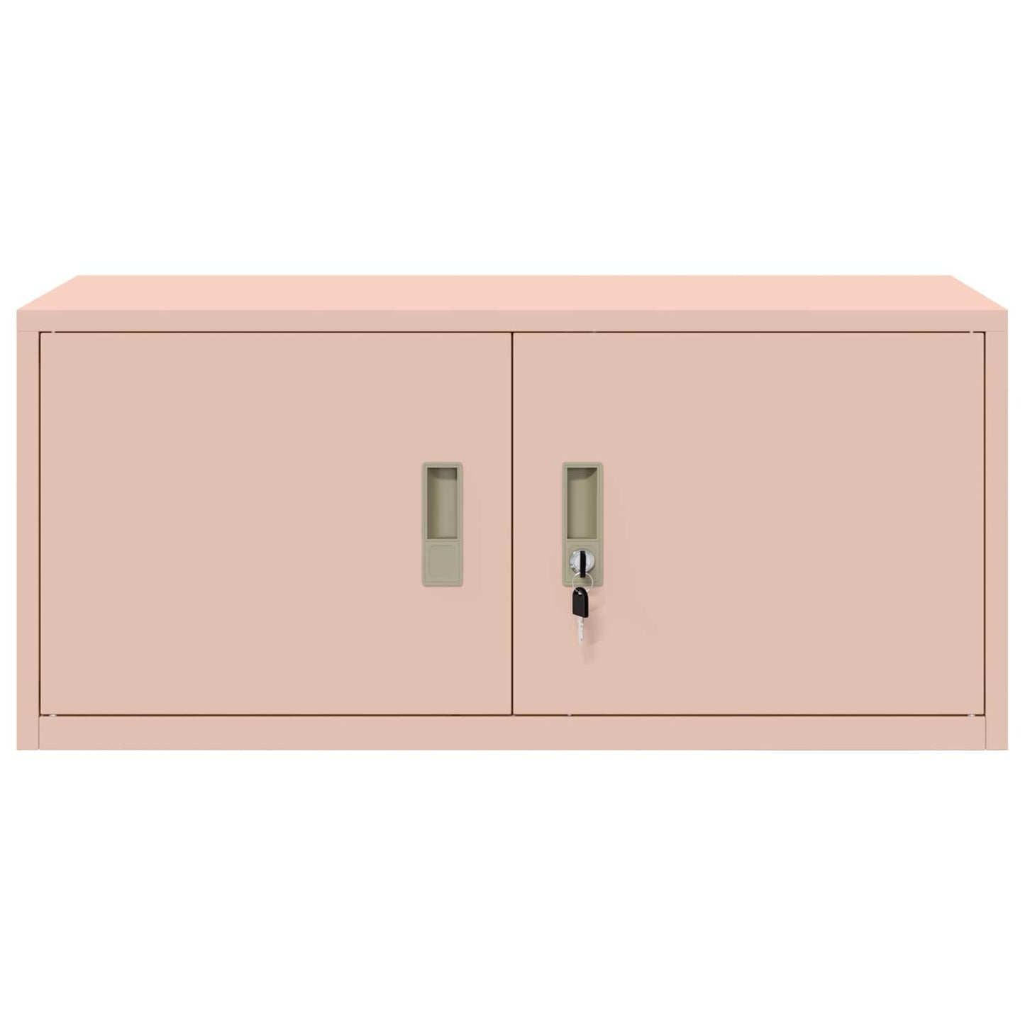 vidaXL Storage Cabinet Pink 90 x 40 x 40 cm Steel