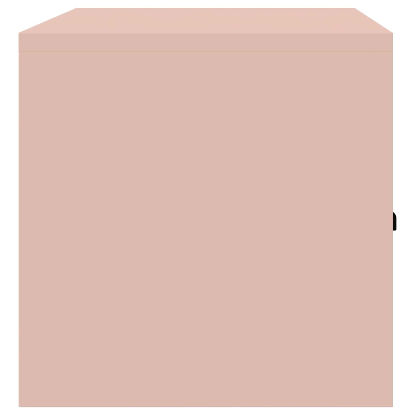 vidaXL Storage Cabinet Pink 90 x 40 x 40 cm Steel