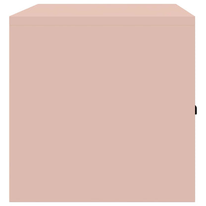 vidaXL Storage Cabinet Pink 90 x 40 x 40 cm Steel
