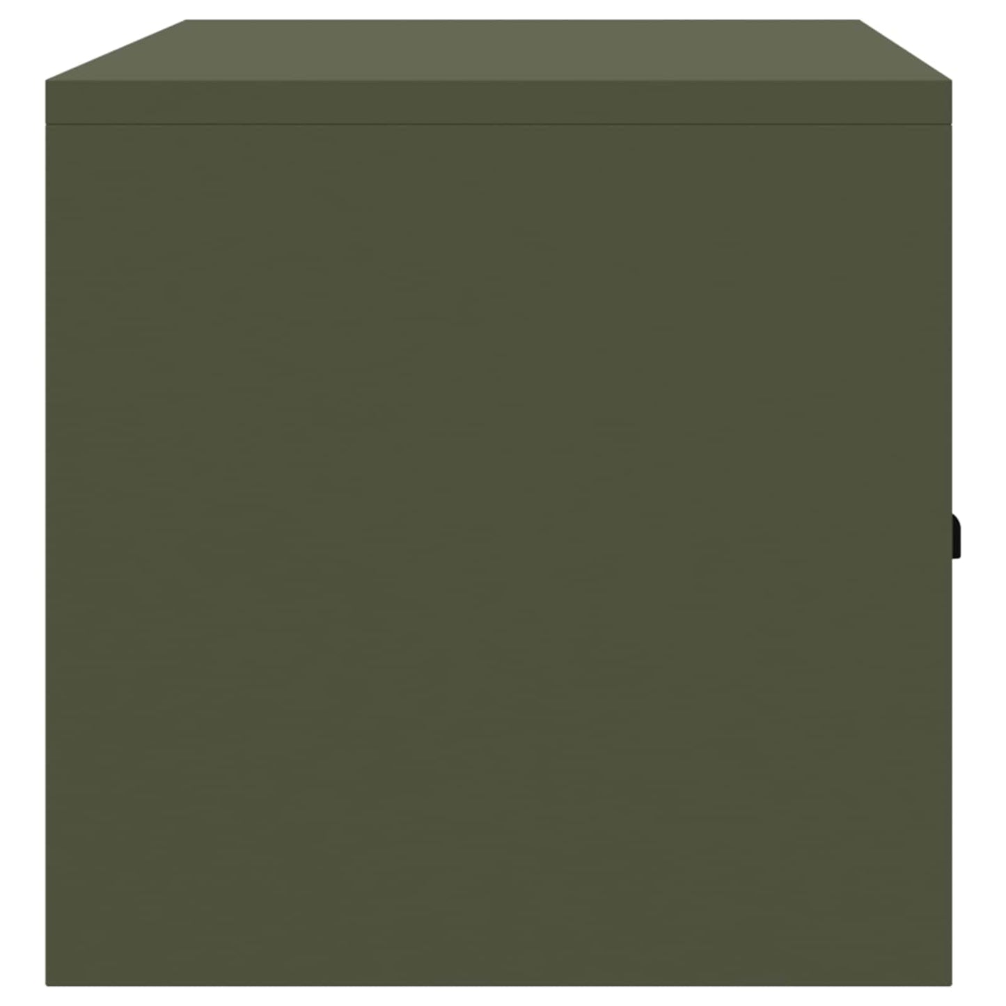 vidaXL Storage Cabinet Olive Green 90 x 40 x 40 cm Steel