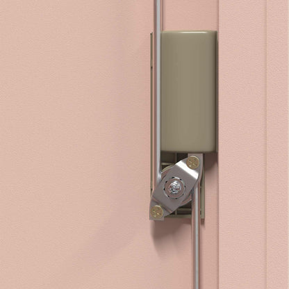 vidaXL Storage Cabinet Pink 90 x 40 x 70 cm Steel