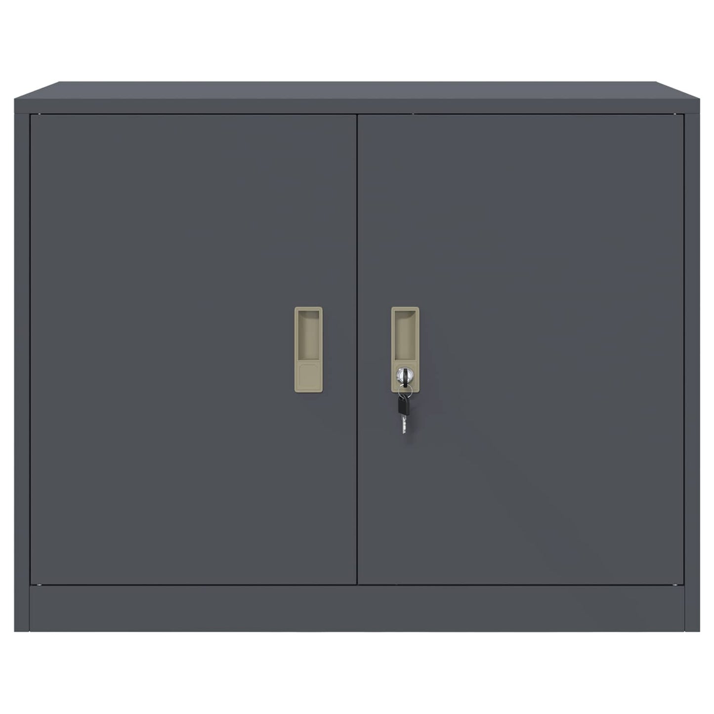 vidaXL Storage Cabinet Anthracite 90 x 40 x 70 cm Steel