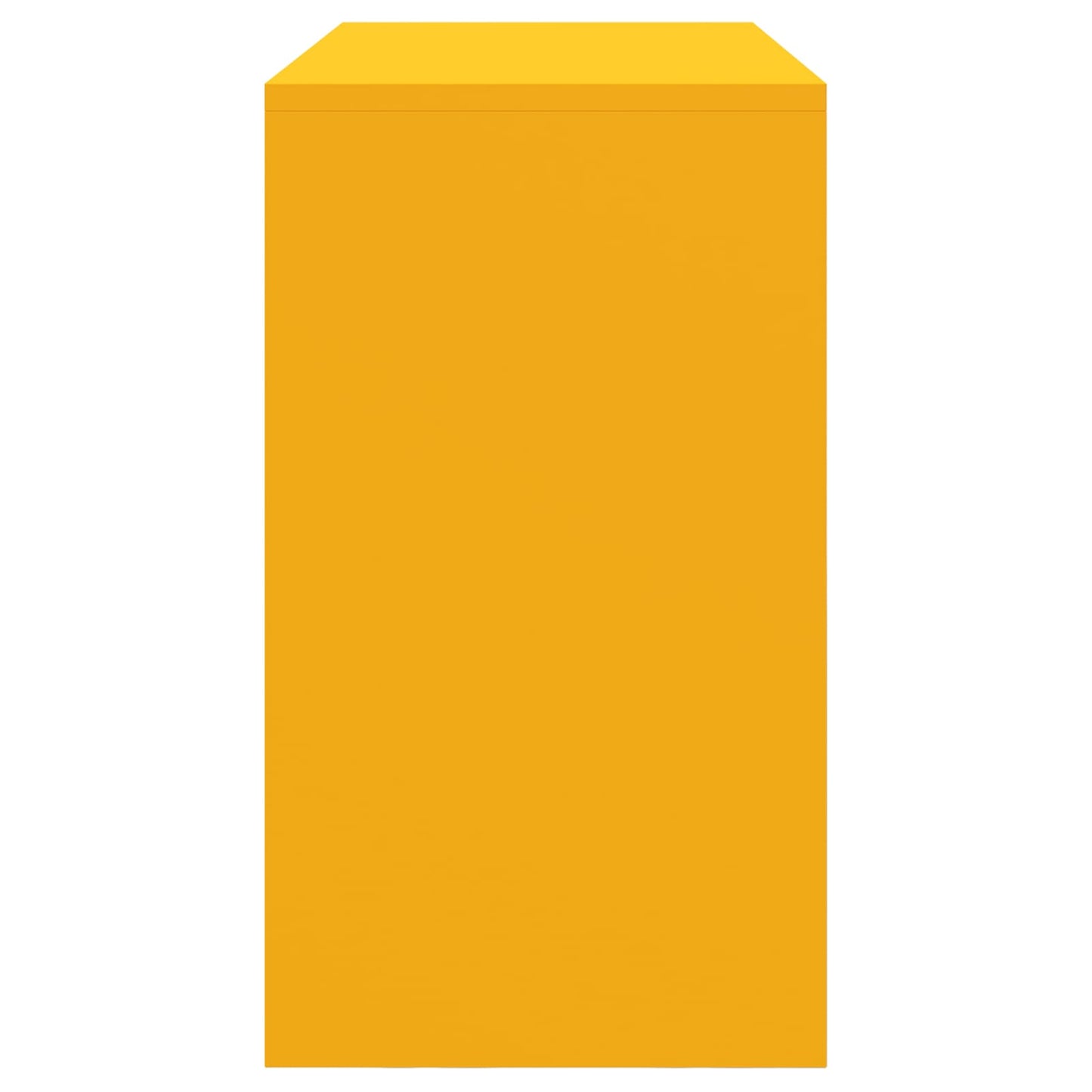 vidaXL Storage Cabinet Mustard Yellow 90 x 40 x 70 cm Steel