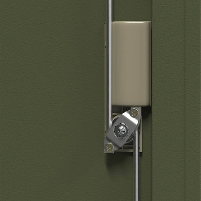 vidaXL Storage Cabinet Olive Green 90 x 40 x 70 cm Steel