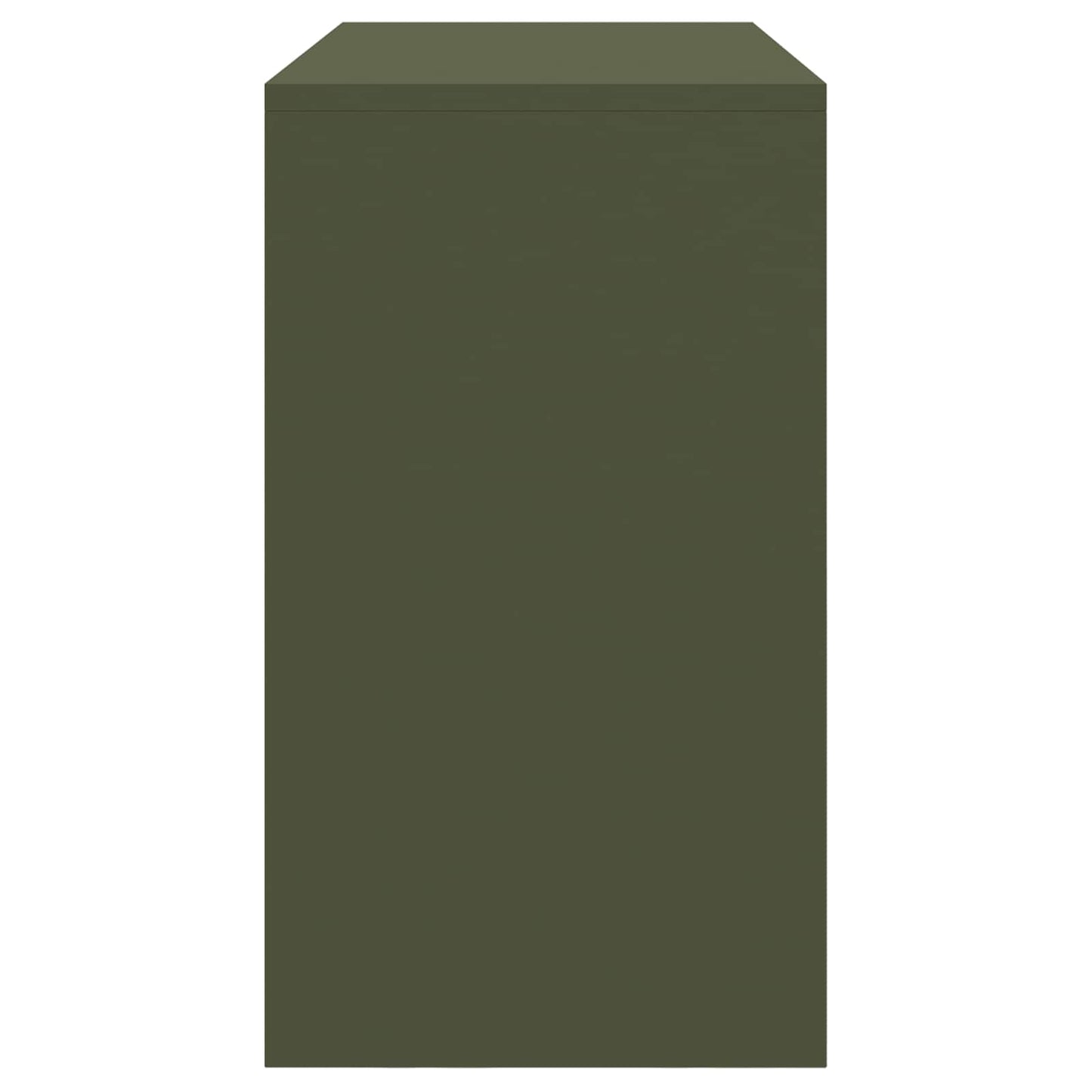 vidaXL Storage Cabinet Olive Green 90 x 40 x 70 cm Steel
