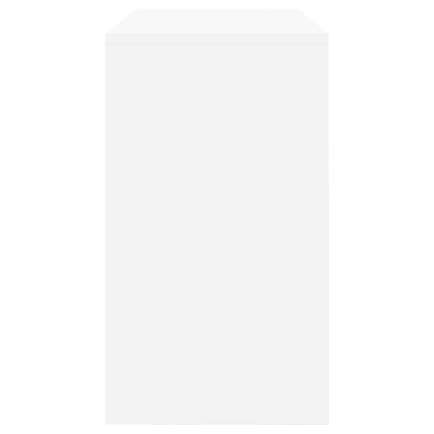 vidaXL Storage Cabinet White 90 x 40 x 70 cm Steel