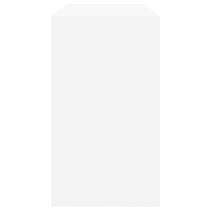 vidaXL Storage Cabinet White 90 x 40 x 70 cm Steel