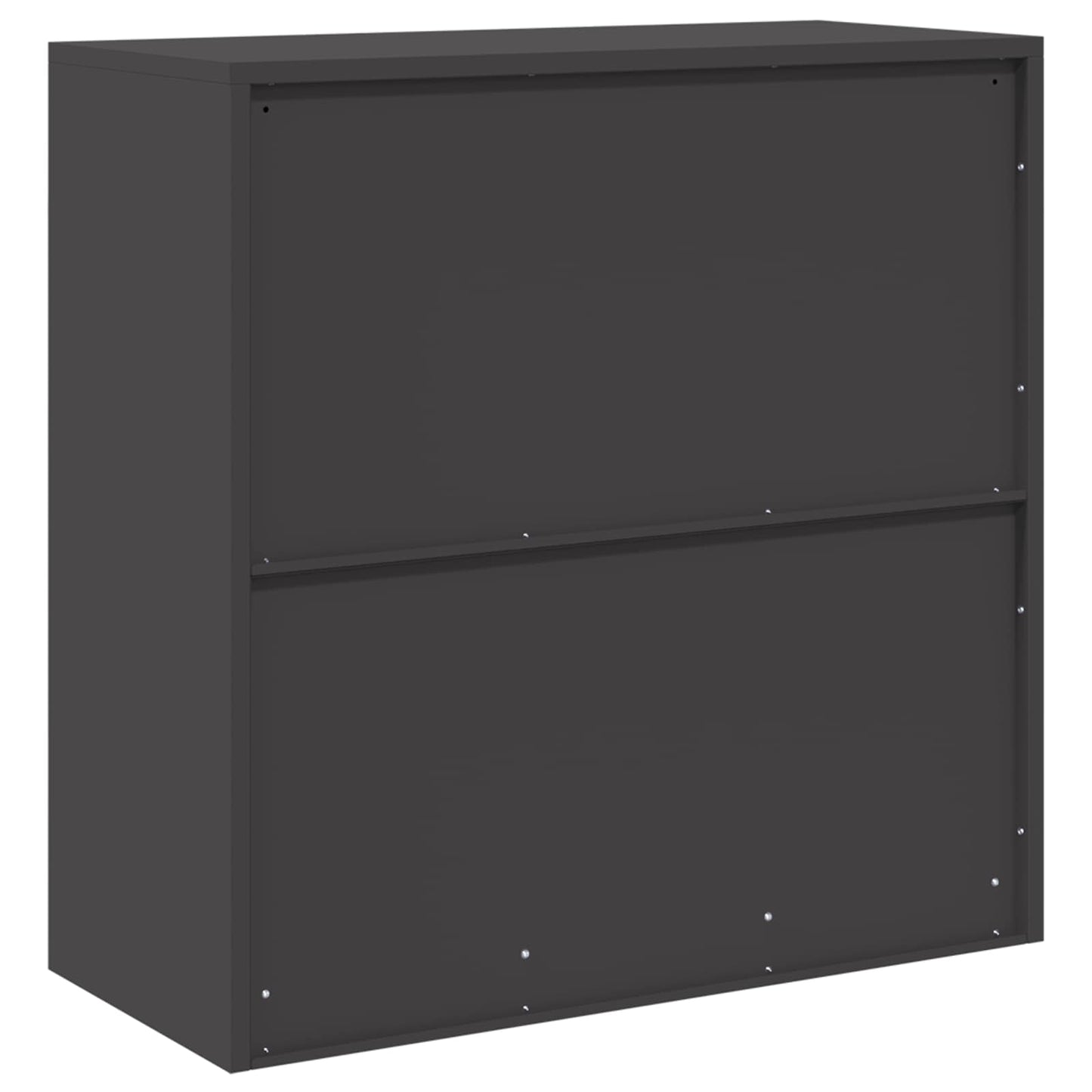 vidaXL Storage Cabinet Black 90 x 40 x 90 cm Steel