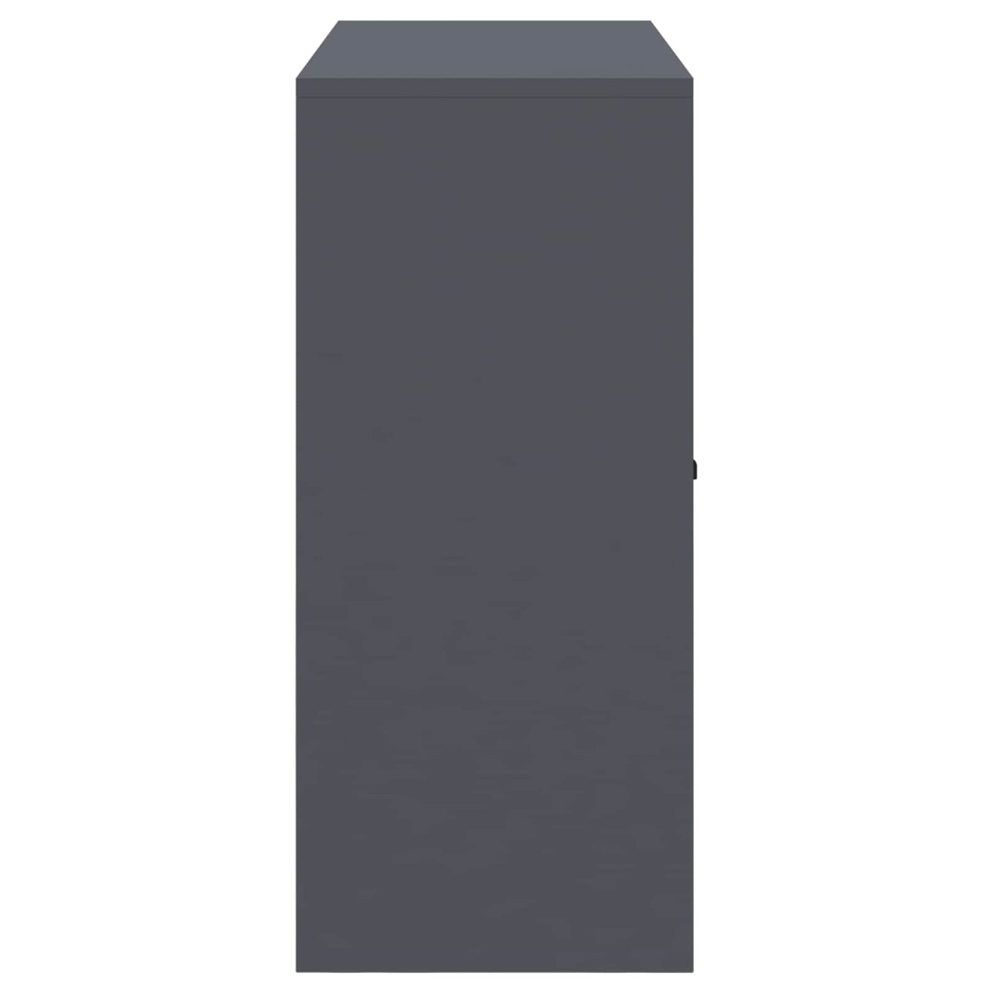 vidaXL Storage Cabinet Anthracite 90 x 40 x 90 cm Steel