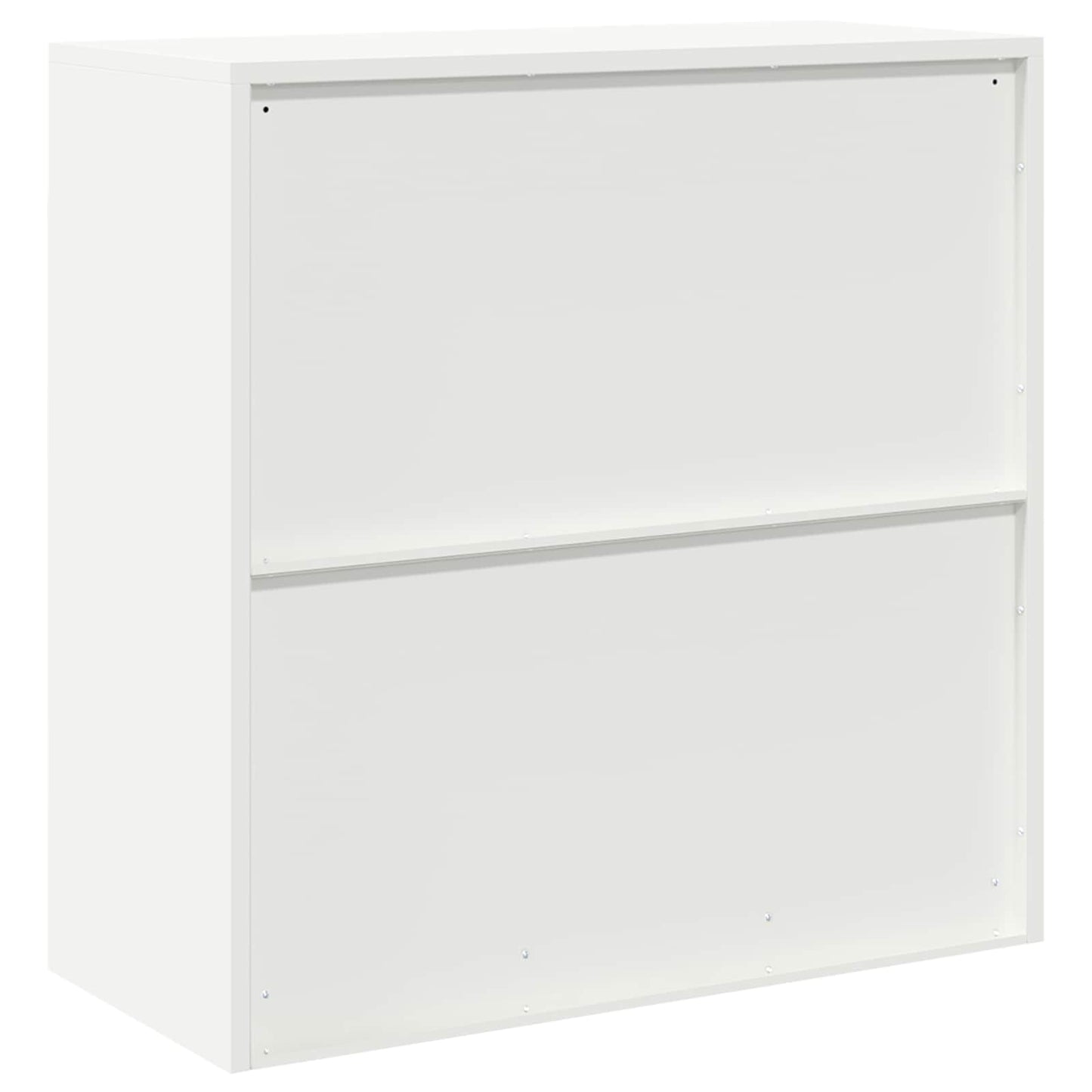 vidaXL Storage Cabinet White 90 x 40 x 90 cm Steel