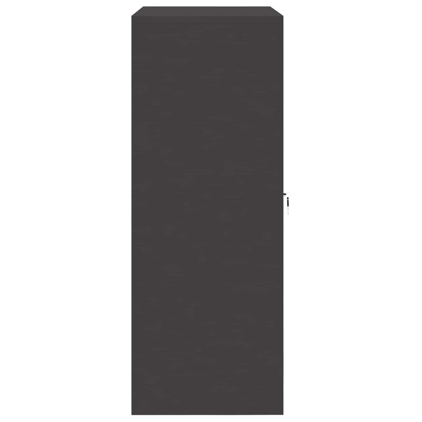 vidaXL Storage Cabinet Black 90 x 40 x 105 cm Steel