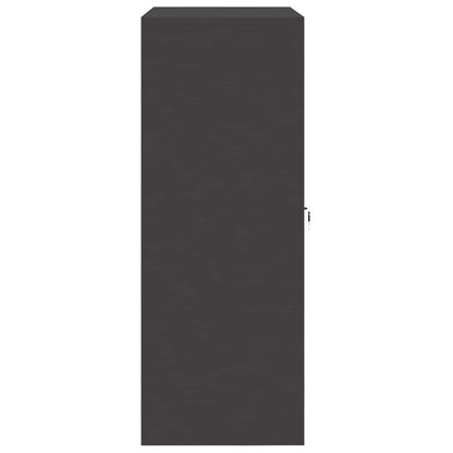 vidaXL Storage Cabinet Black 90 x 40 x 105 cm Steel