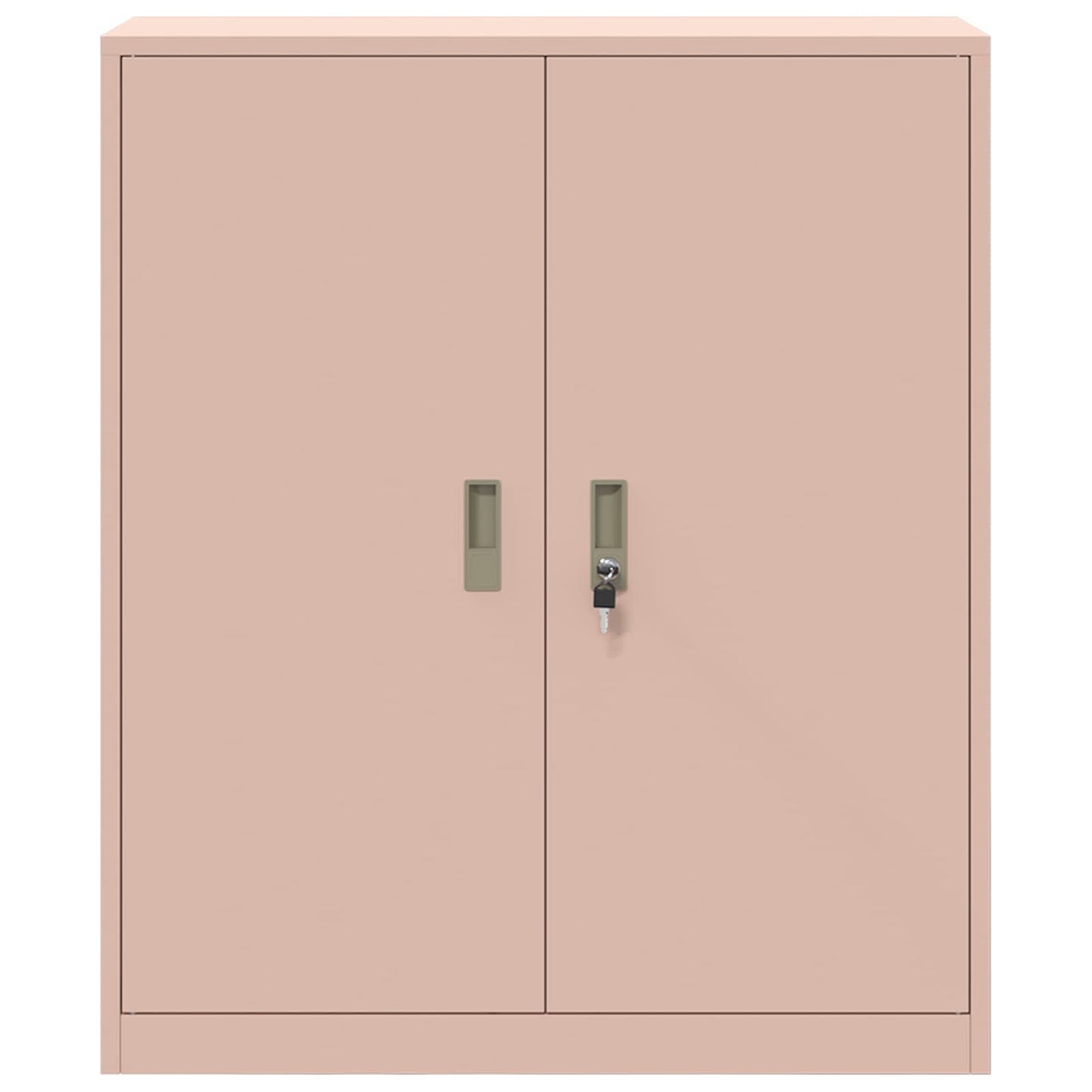 vidaXL Storage Cabinet Pink 90 x 40 x 105 cm Steel