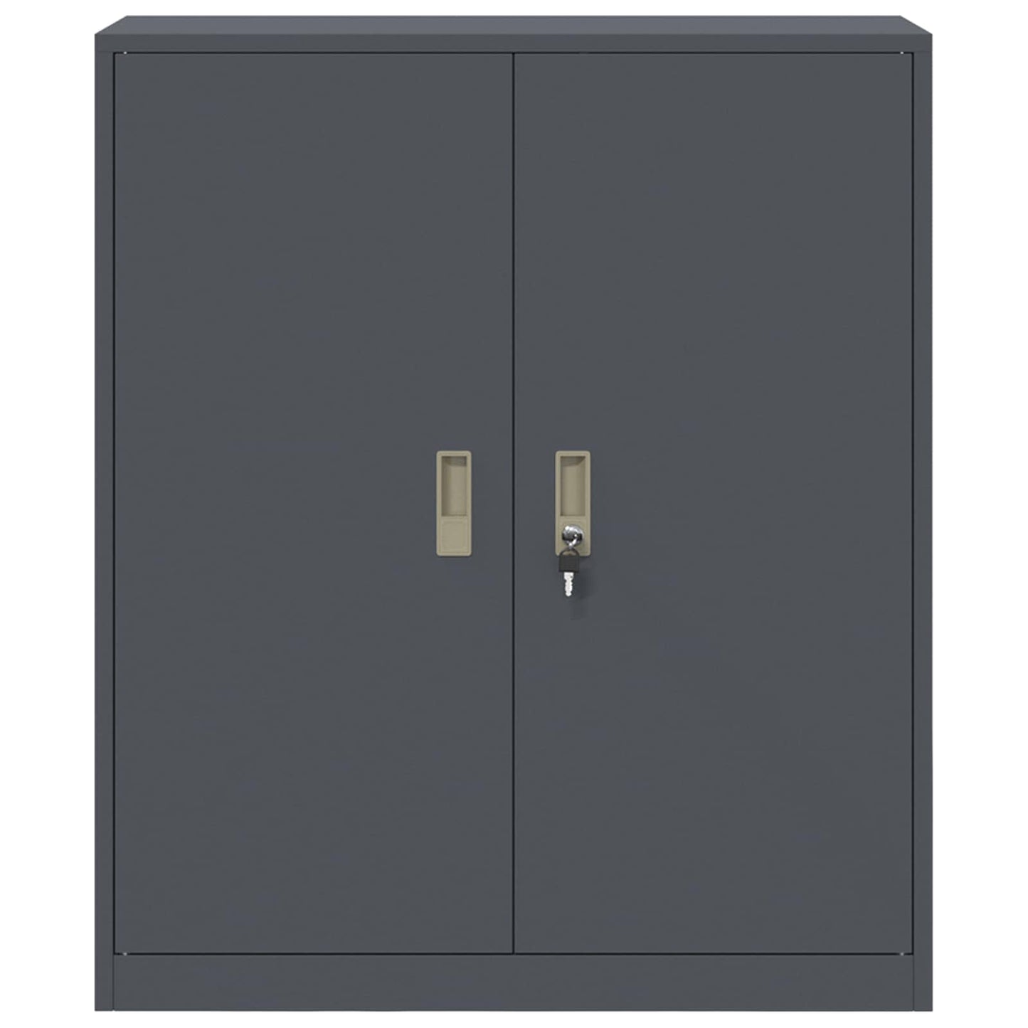 vidaXL Storage Cabinet Anthracite 90 x 40 x 105 cm Steel