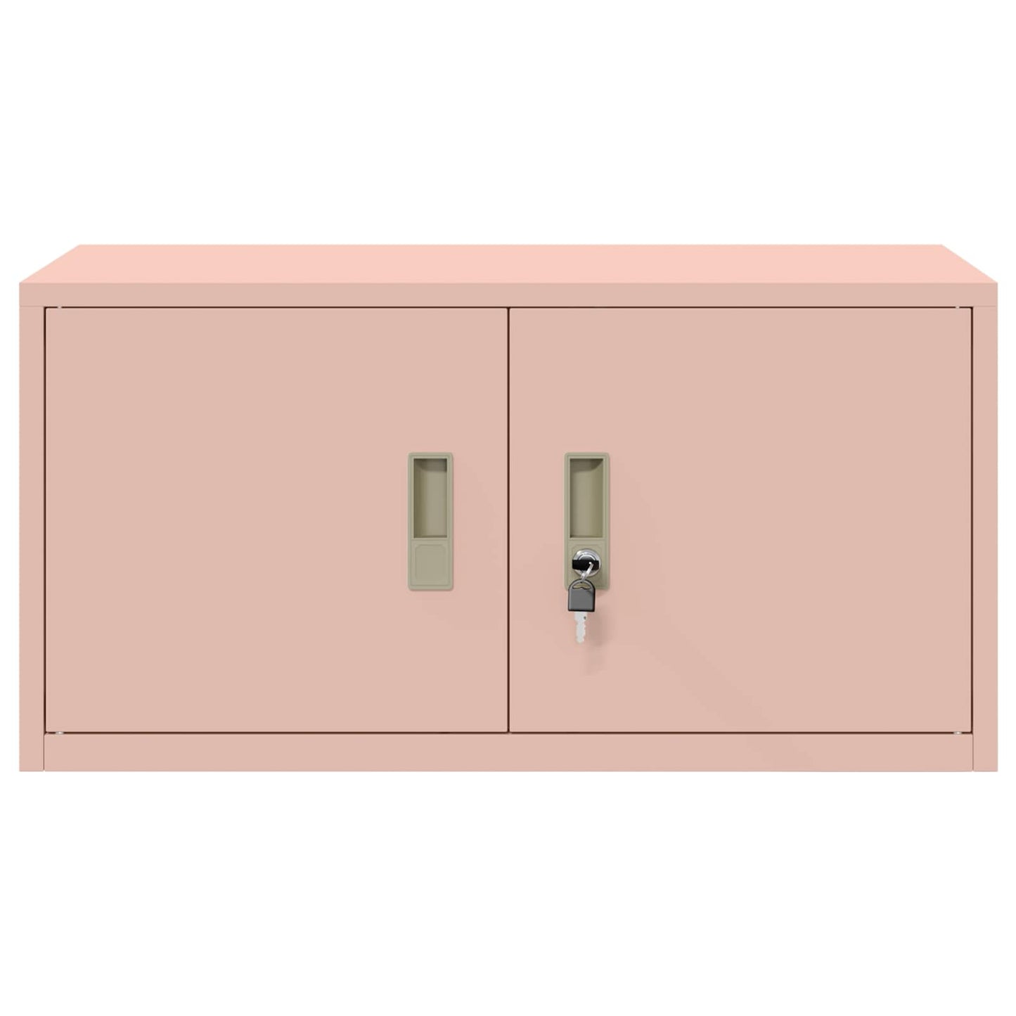 vidaXL Storage Cabinet Pink 80 x 40 x 40 cm Steel