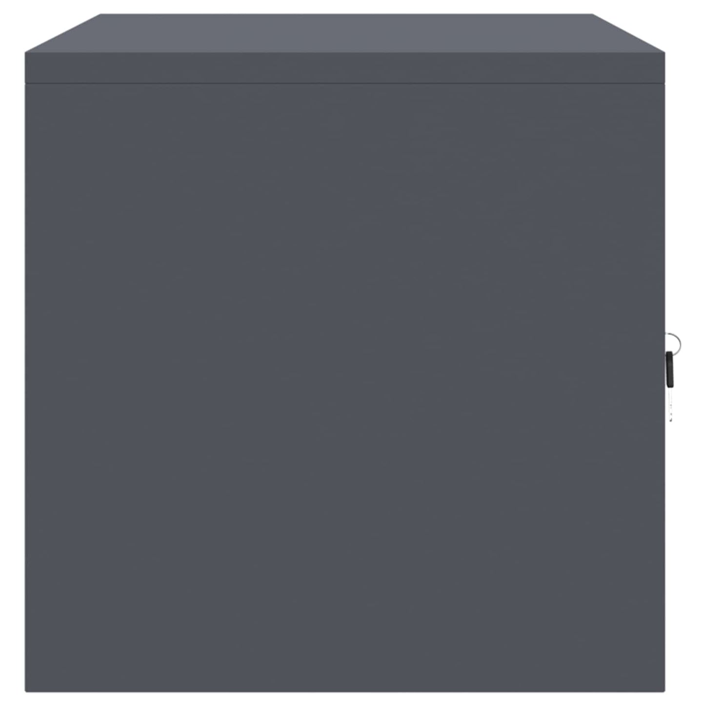 vidaXL Storage Cabinet Anthracite 80 x 40 x 40 cm Steel
