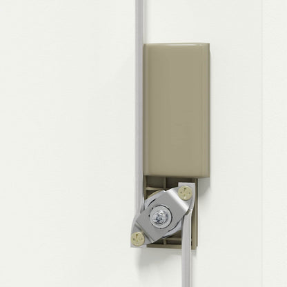 vidaXL Storage Cabinet White 80 x 40 x 40 cm Steel